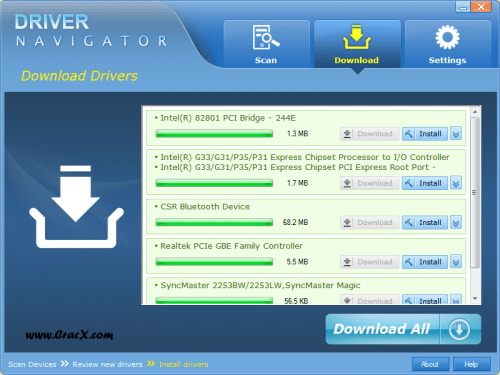 free driver navigator full download